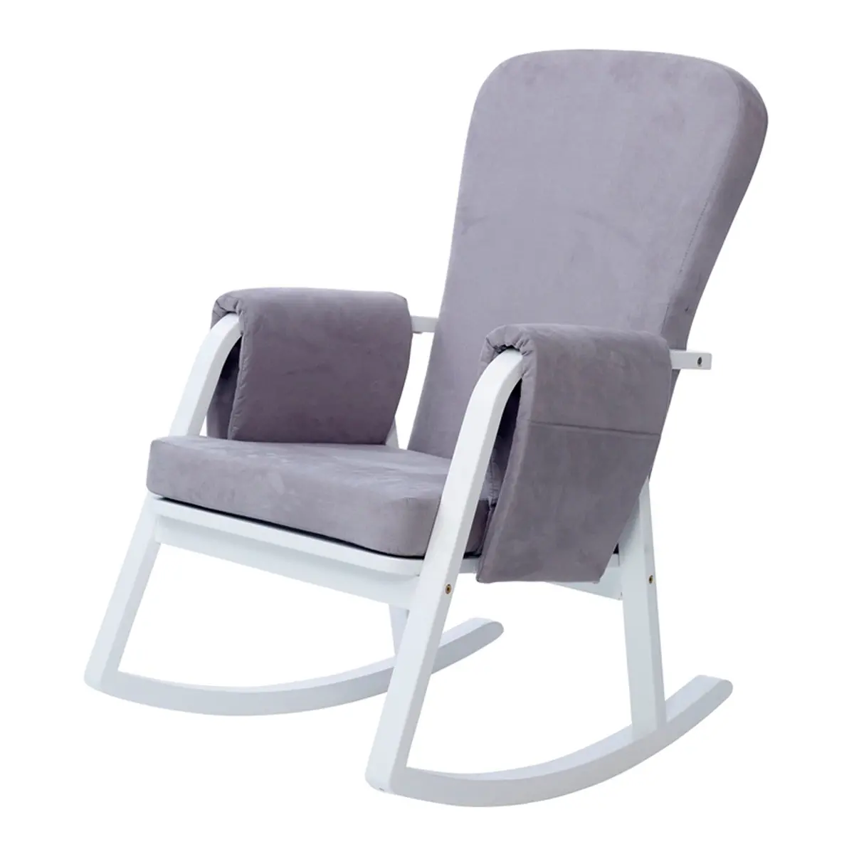 Ickle Bubba Dursley Rocking Chair Pearl Grey 1