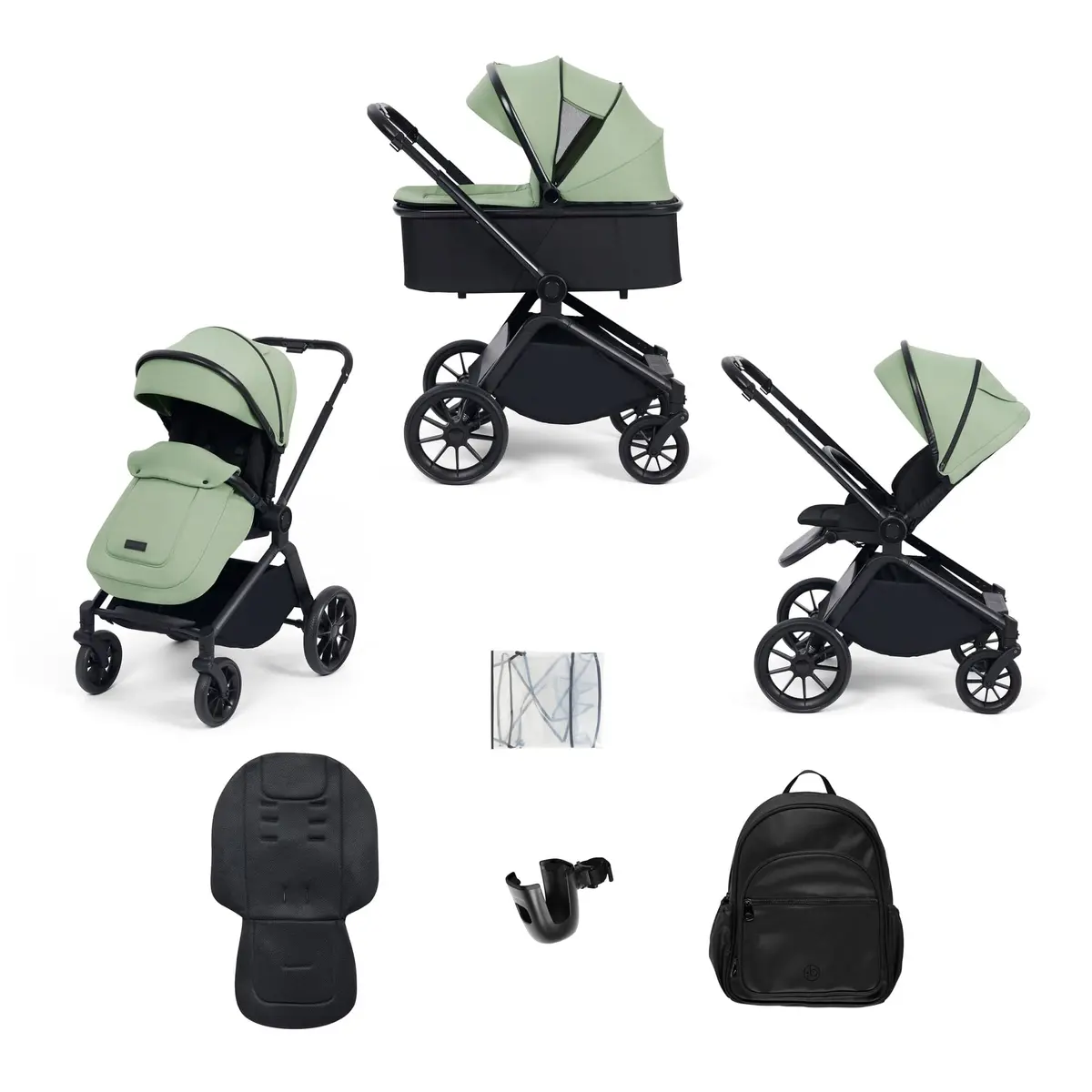Ickle Bubba Altima 2 In 1 - Sage Green 1