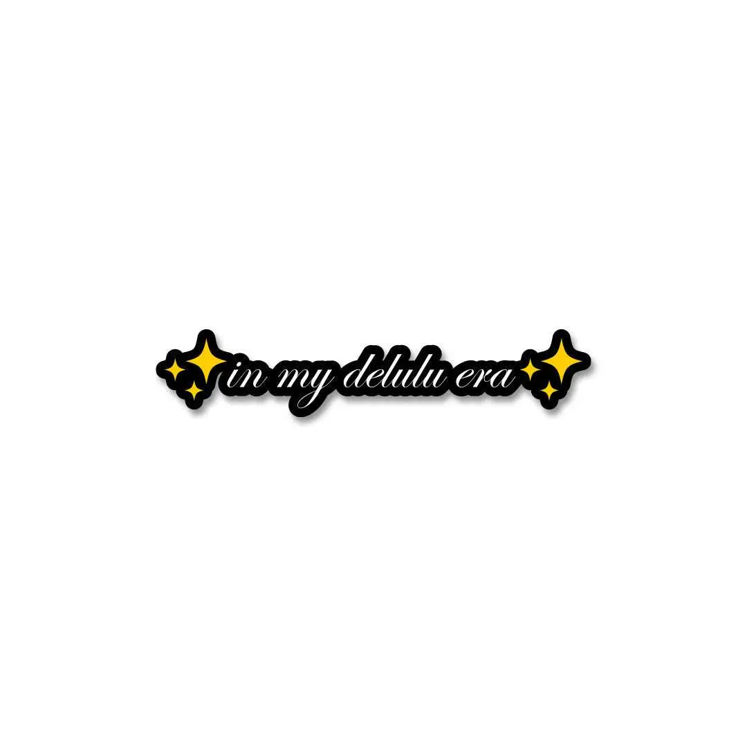 In My Delulu Era Sticker 1