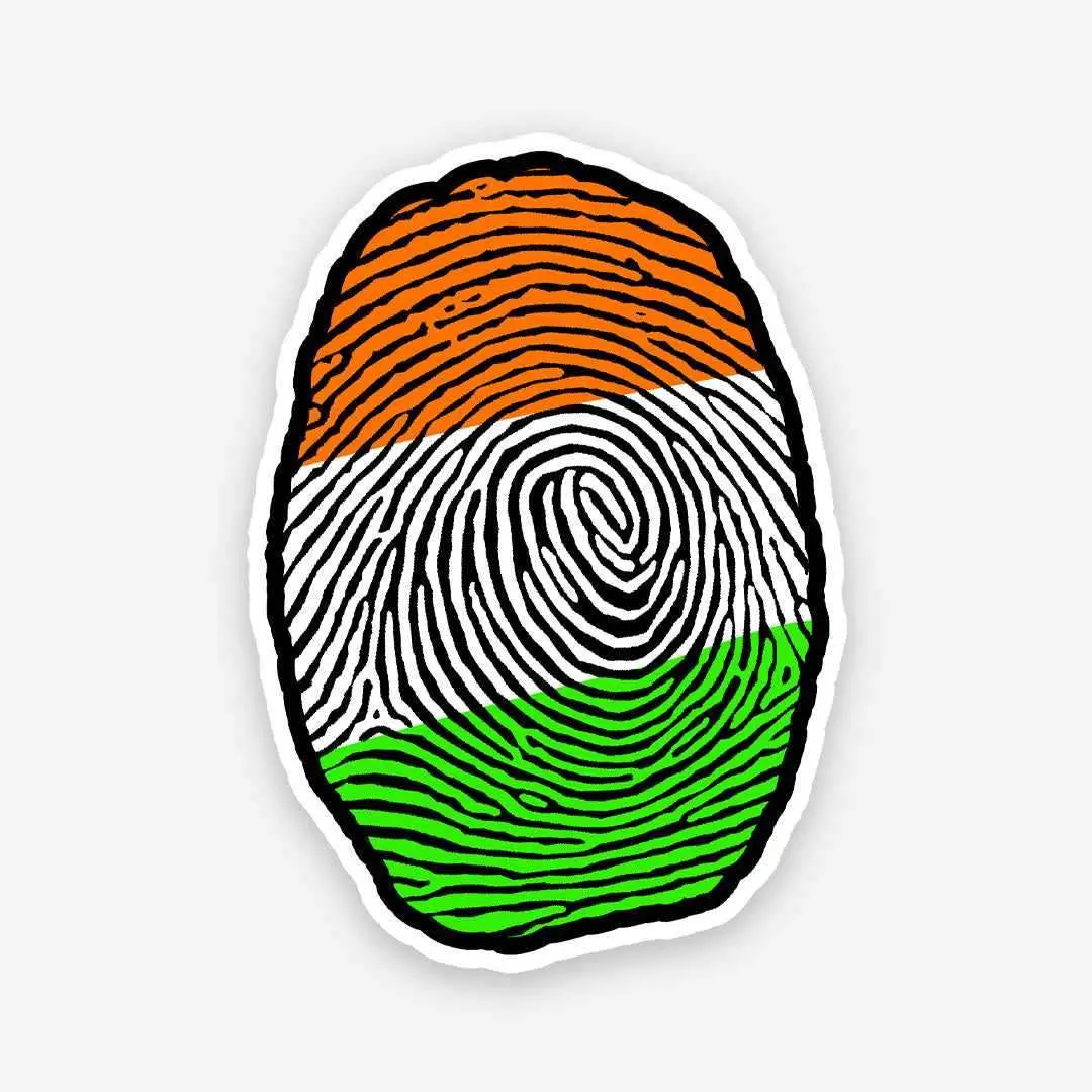 Indian Dna Sticker 1