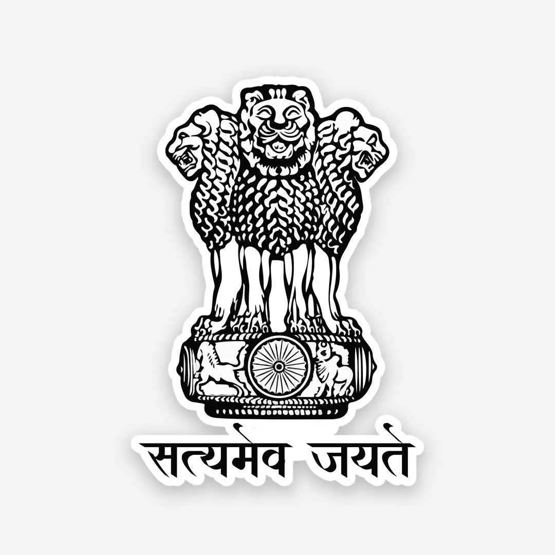 Indian Emblem Sticker 1