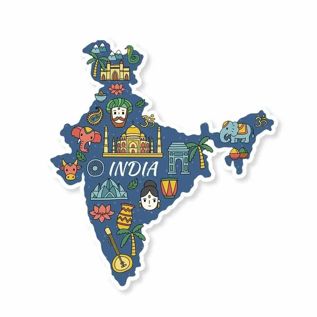 Indian Heritage Sticker 1