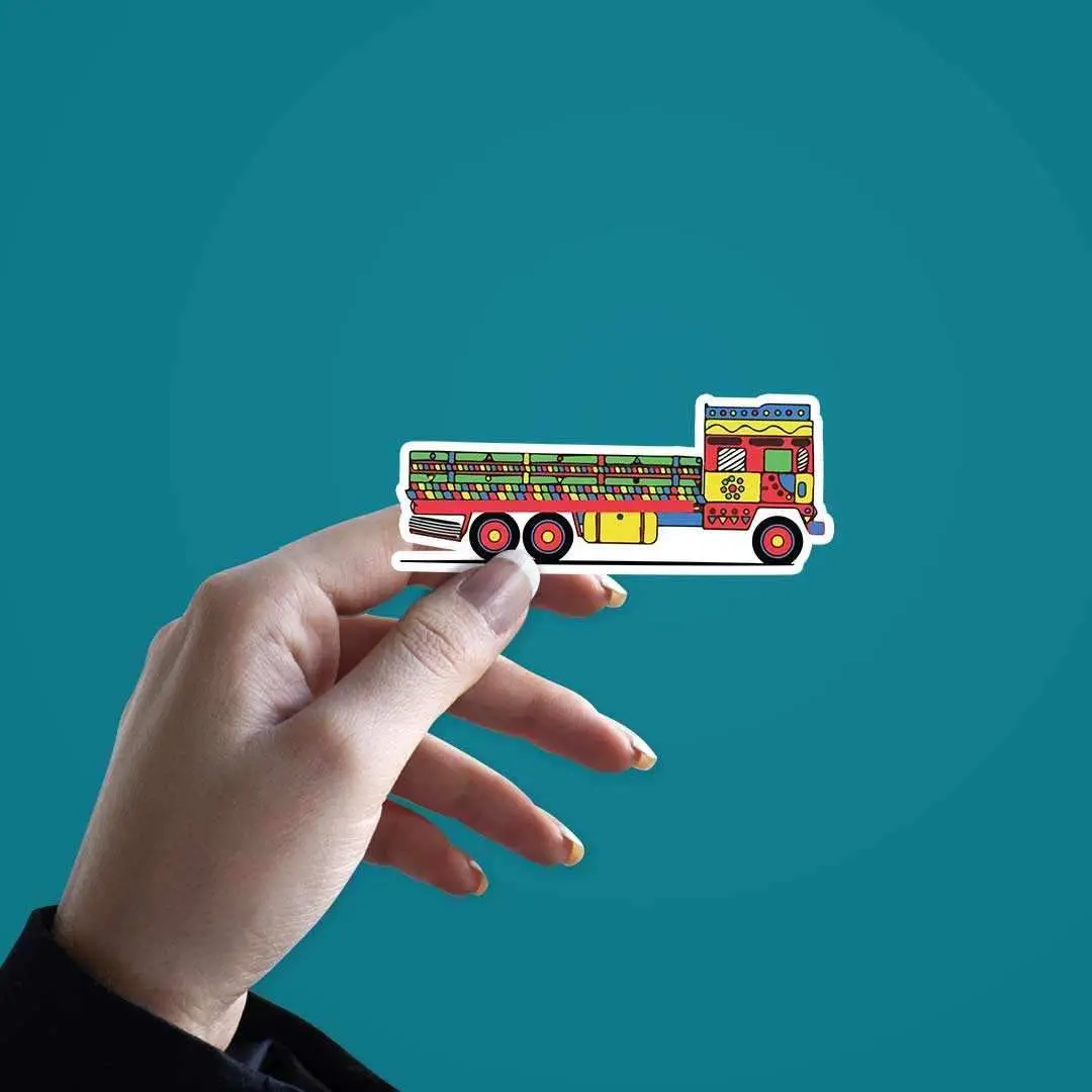 Indian Truck Sticker 2