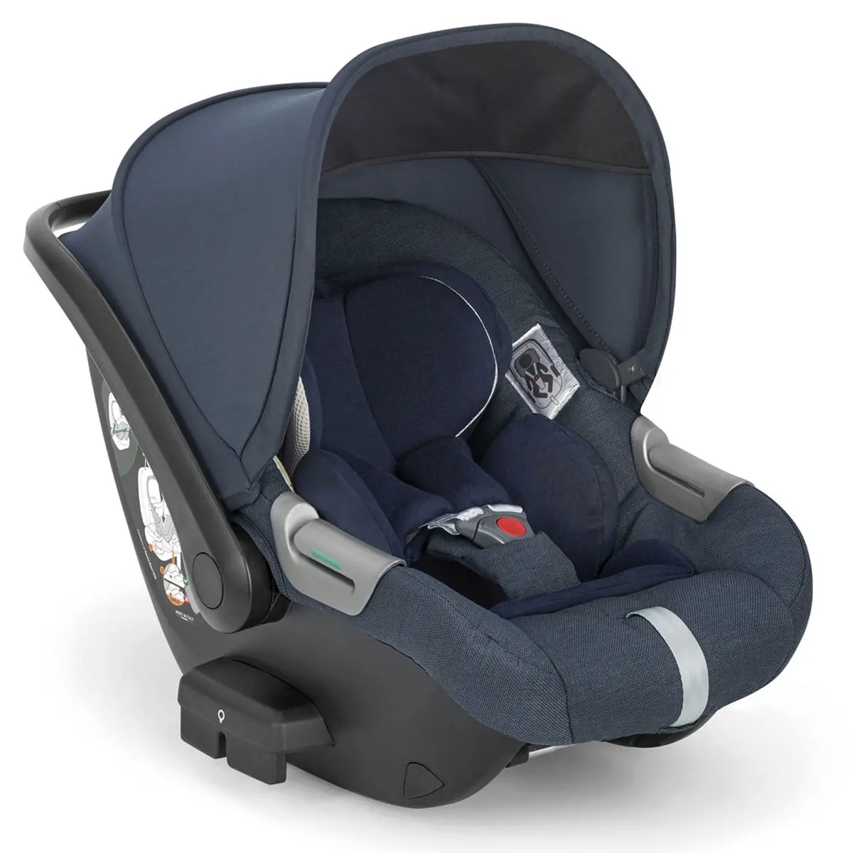 Inglesina Aptica Darwin Infant Recline Car Seat - Resort Blue 1