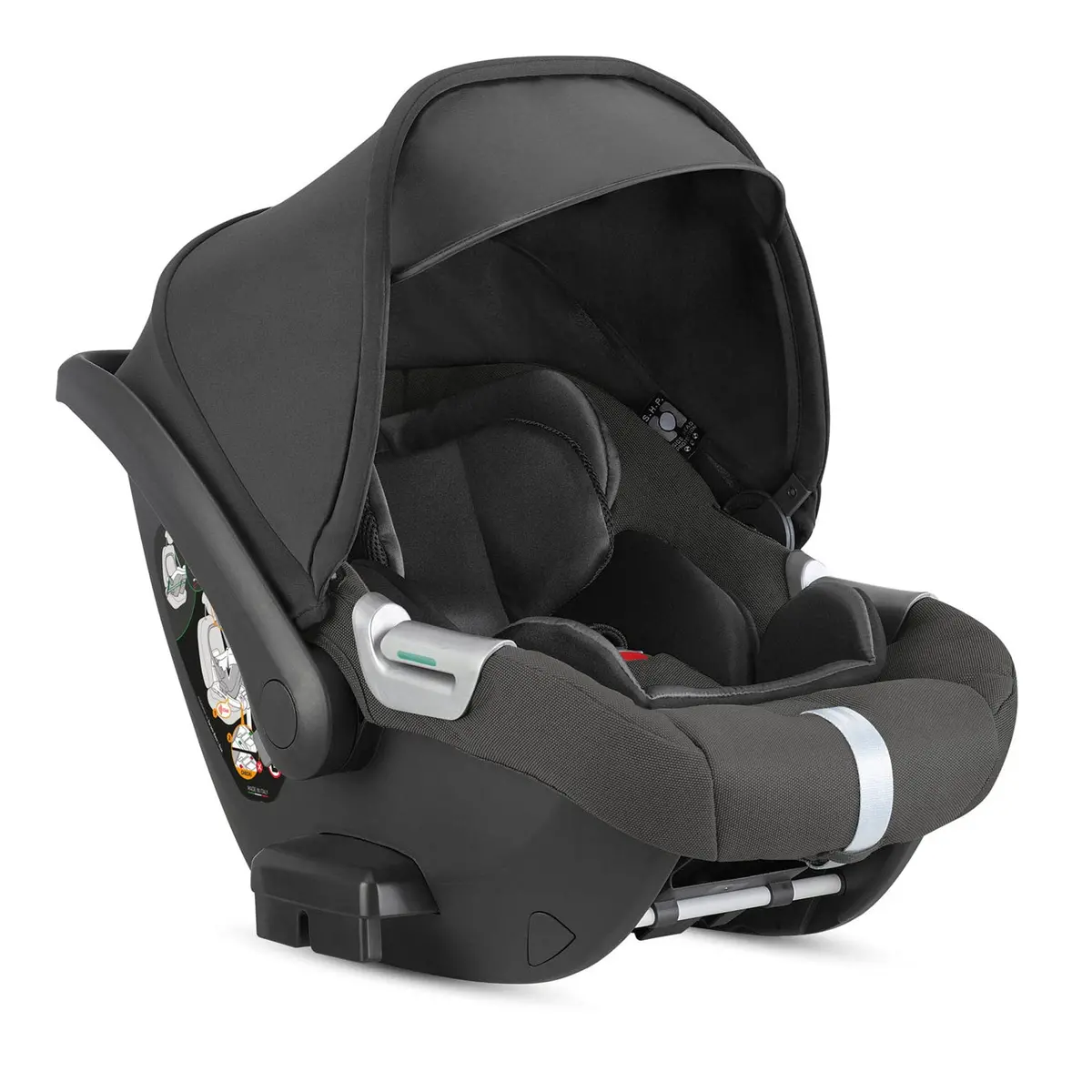 Inglesina Aptica Xt Darwin Infant Recline Car Seat - Magnet Grey 1