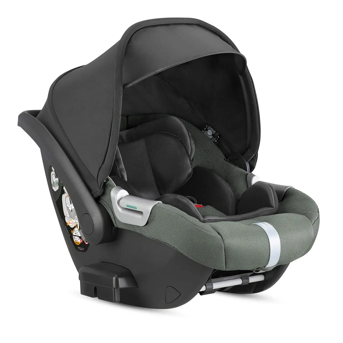 Inglesina Aptica Xt Darwin Infant Recline Car Seat - Taiga Green 1