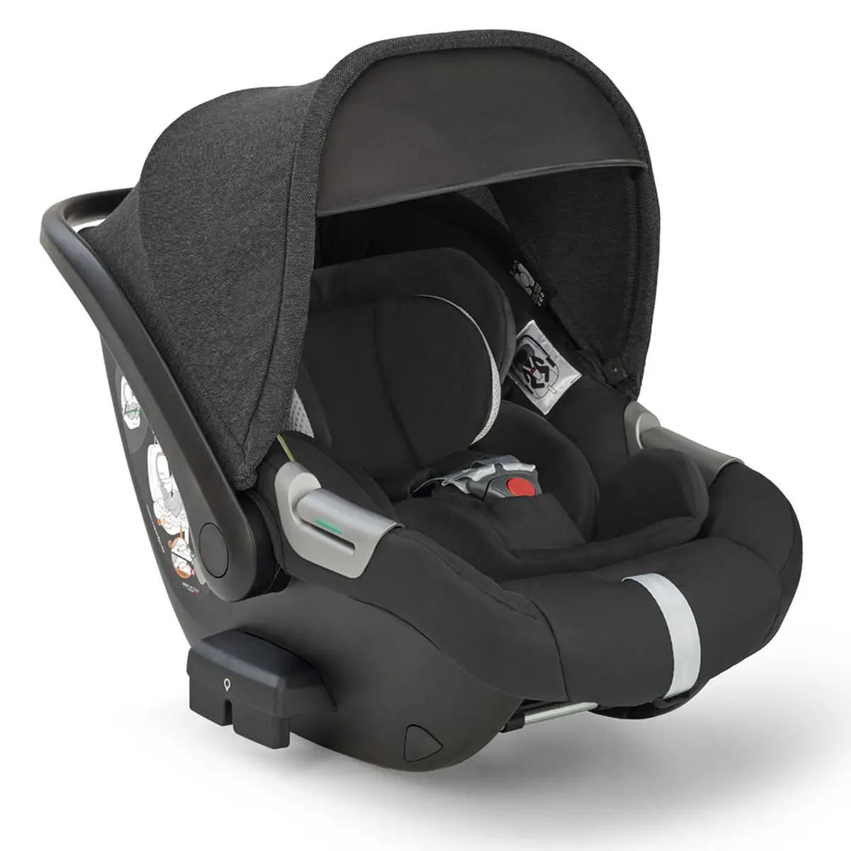 Inglesina Electa Darwin Infant Recline Car Seat - Upper Black 1