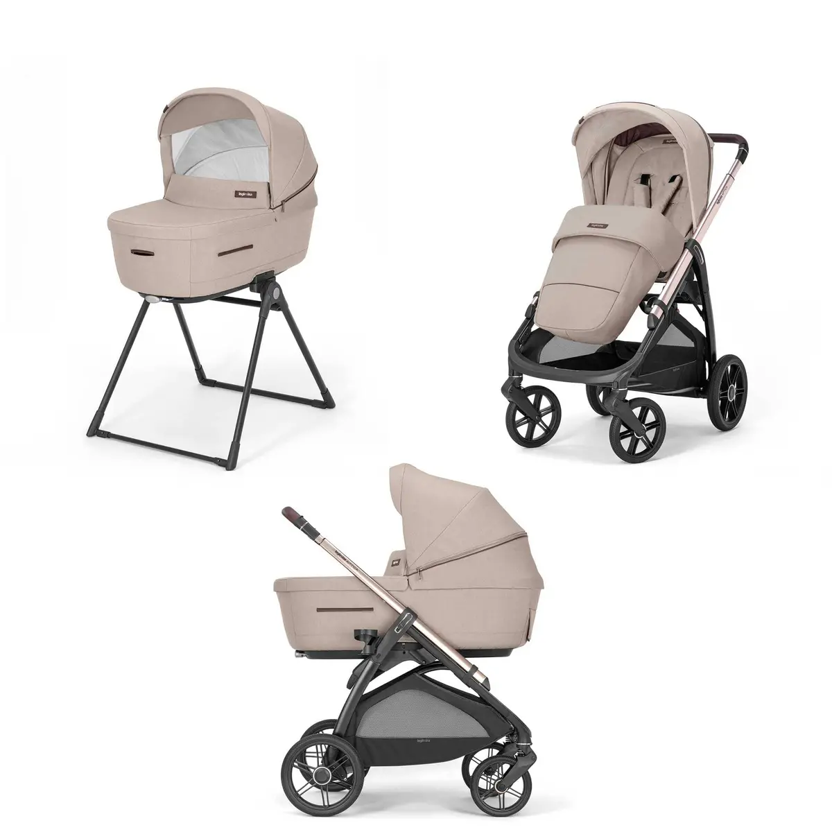 Inglesina Aptica Duo Travel System - Pashmina Beige 1