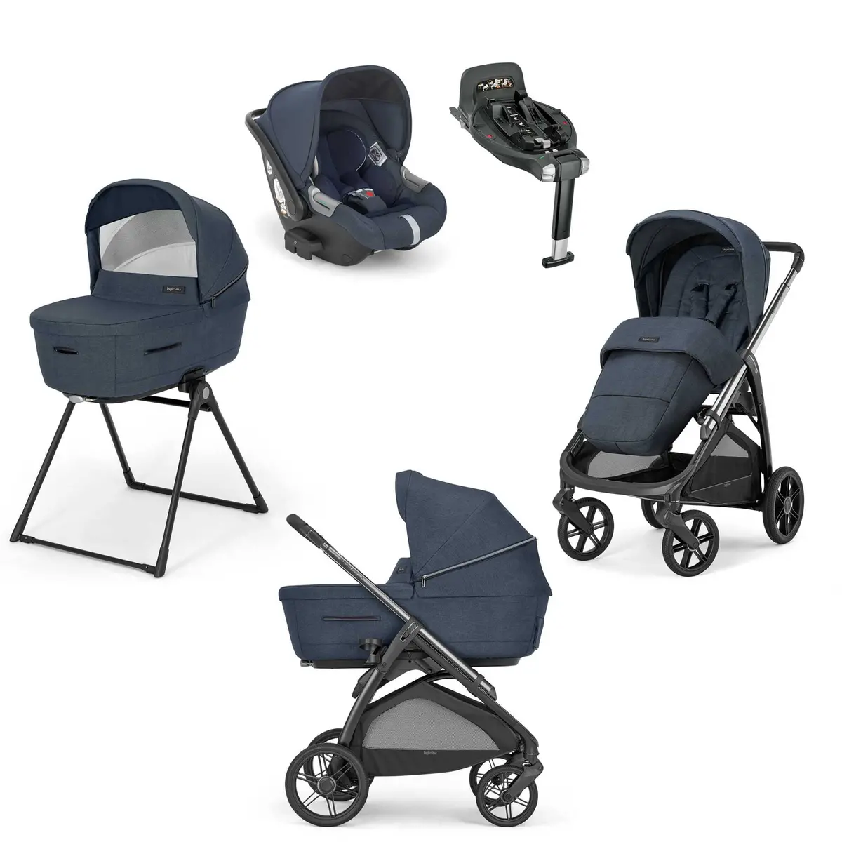 Inglesina Aptica Quattro Travel System - Resort Blue 1