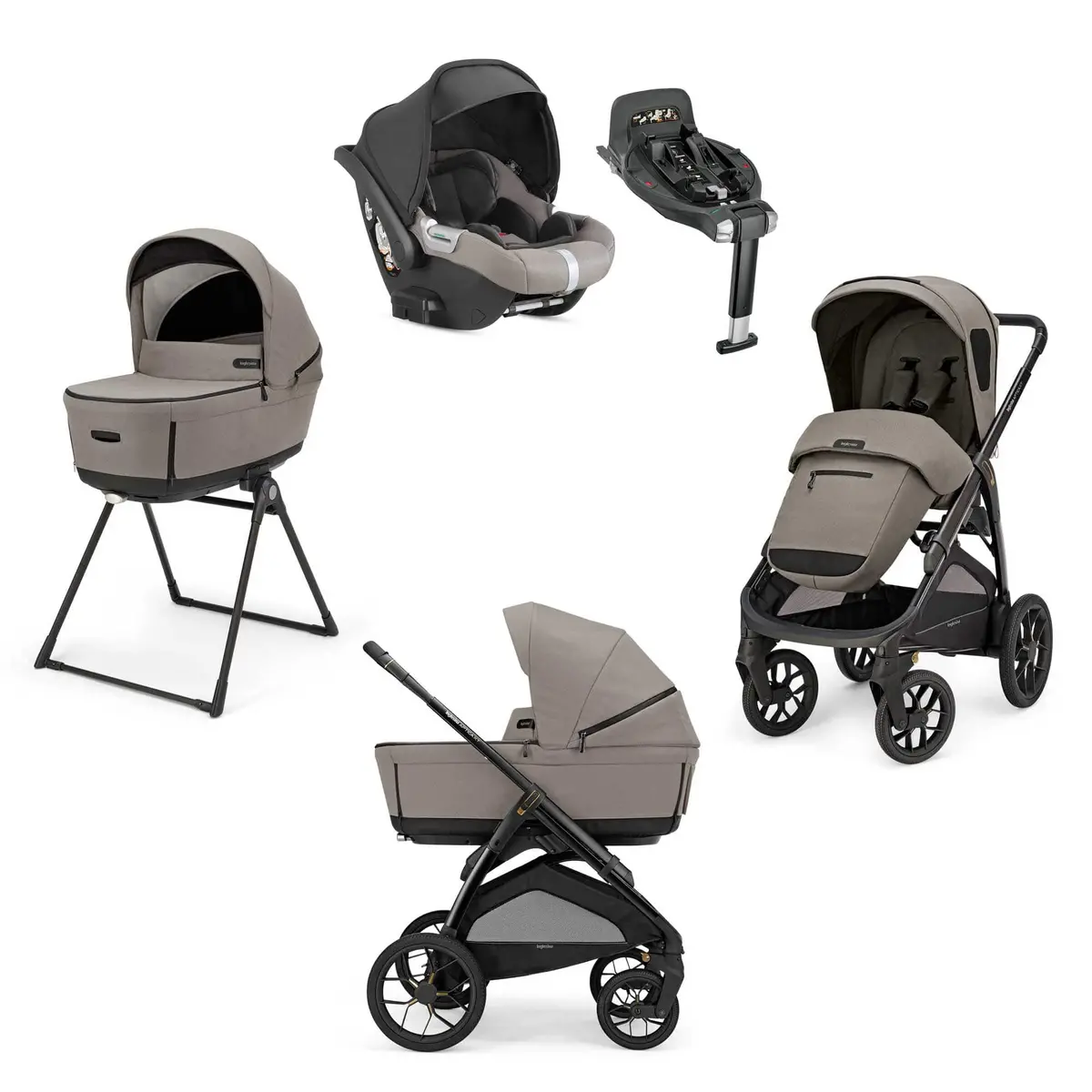Inglesina Aptica Xt Quattro Travel System - Tundra Beige 1