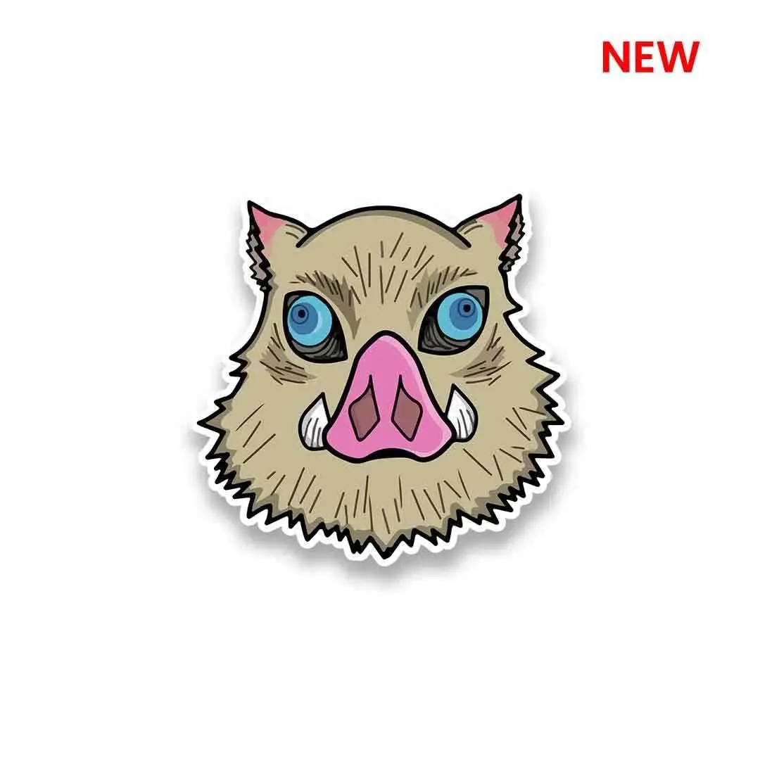 Inosuke Boar Hat Sticker 1