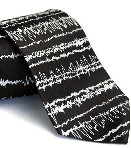 Brainwaves Silk Necktie, Insomnia 1