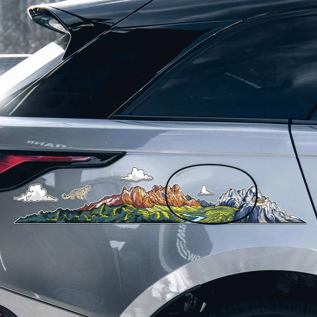 Into The Mountains Infinity Sticker 2