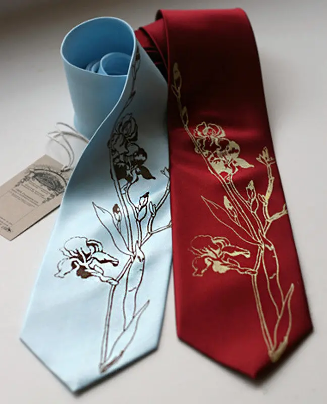 Iris Microfiber Necktie 1