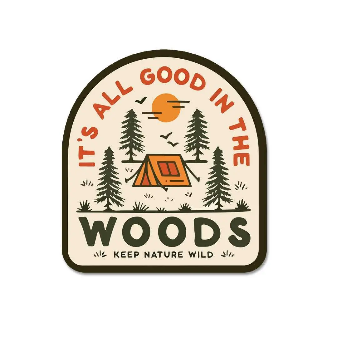 It's All Good In Wood Sticker 1