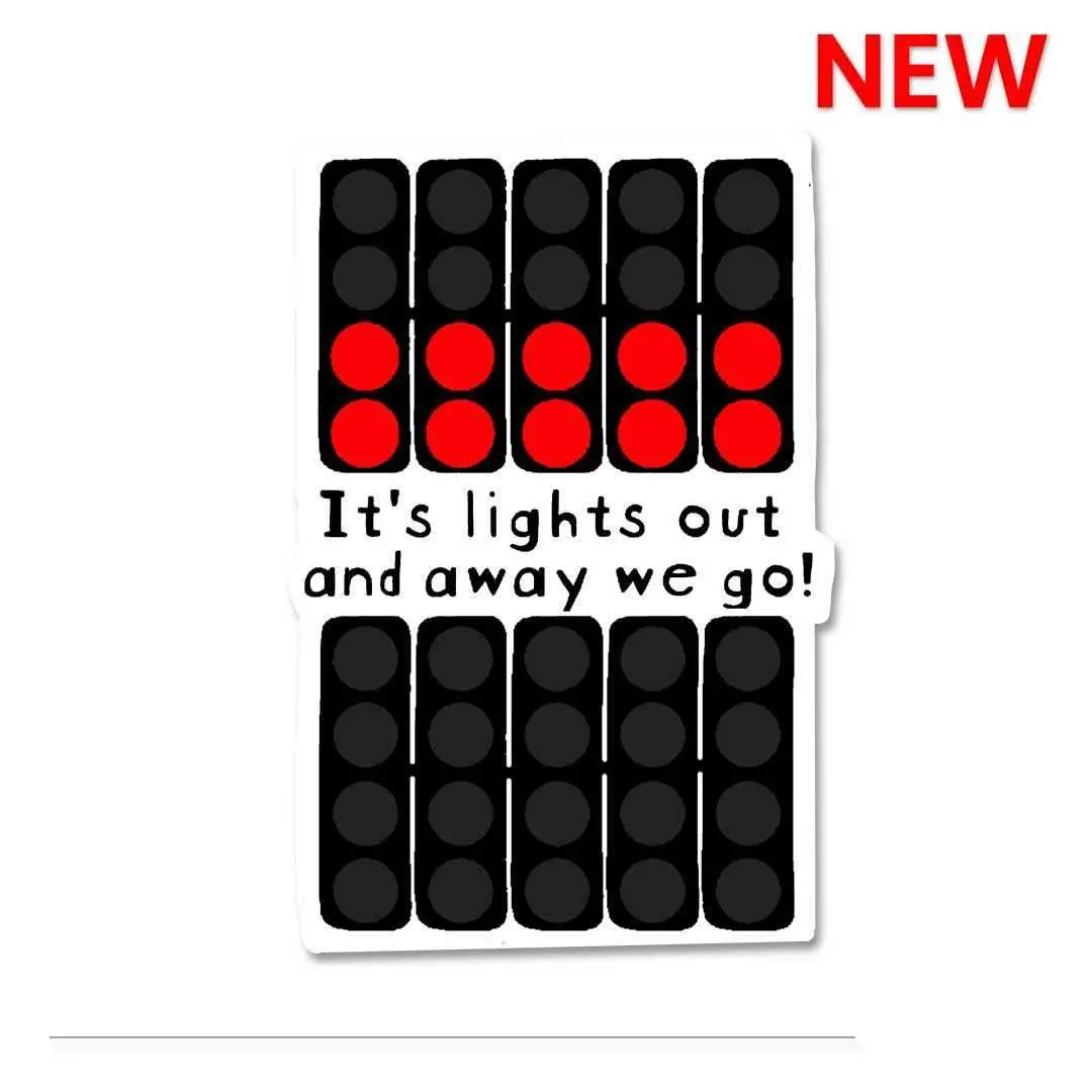 Its Lights Out Sticker 1