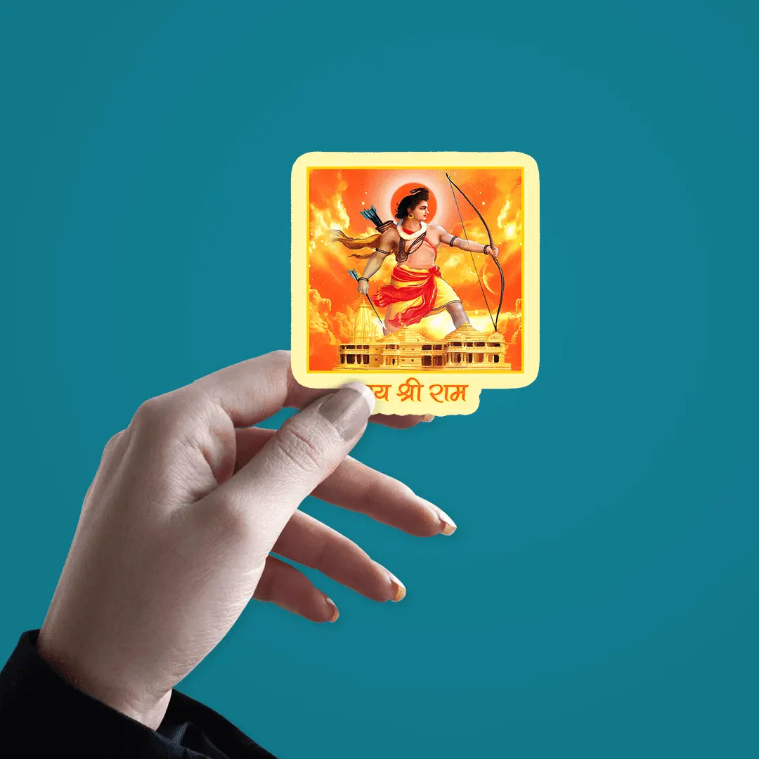 Jai Shri Ram Sticker 2