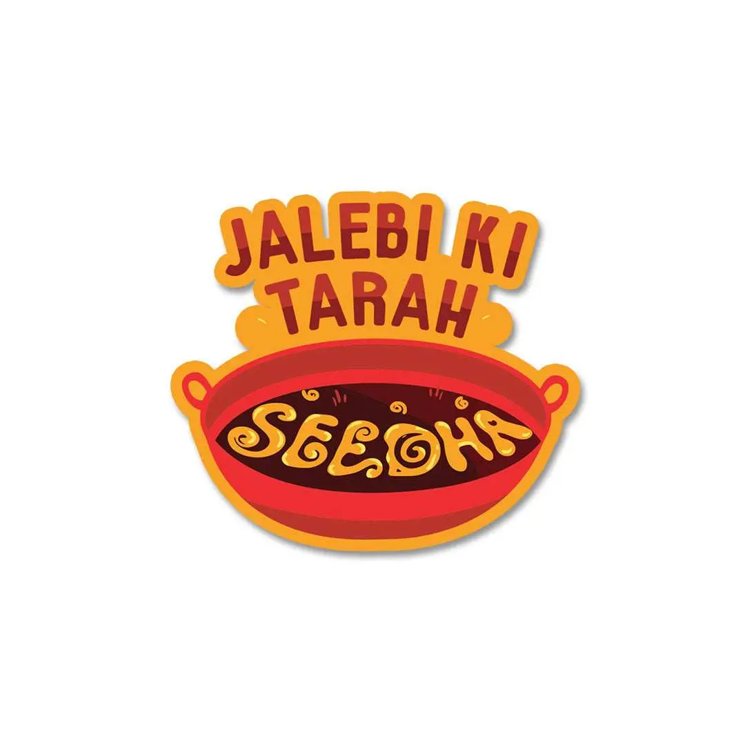 Jalebi Ki Tarah Sticker 1