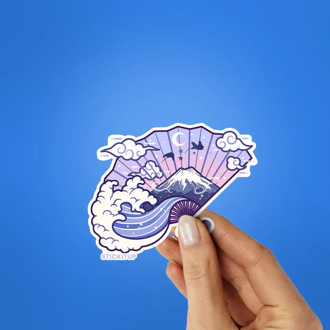 Japanese Fan Sticker 2