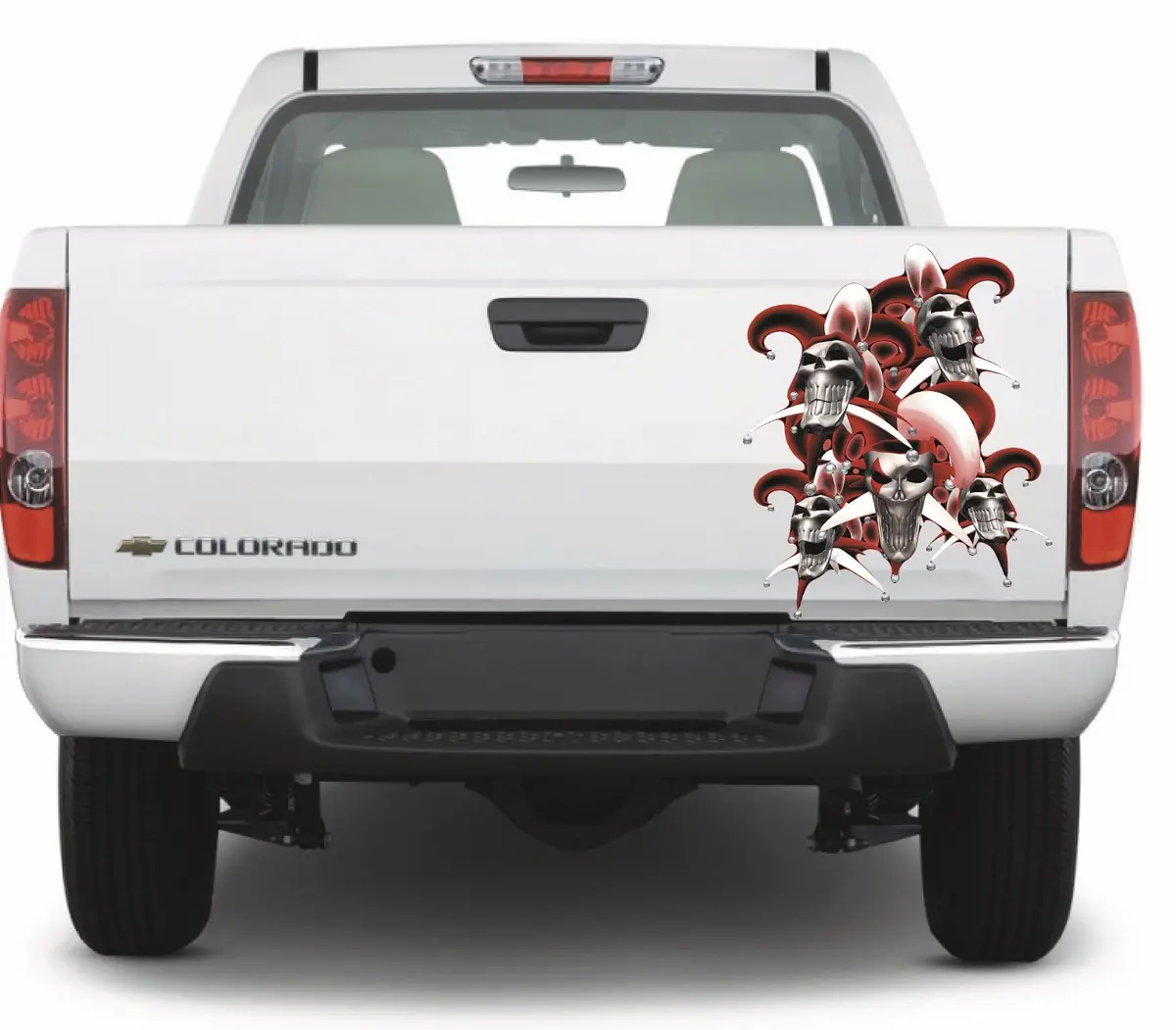 Jester Skulls Vinyl Graphics For Car Hoods & Truck Tailgates 1