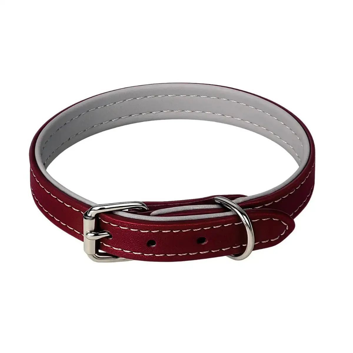 Jet Line Set In Pelle Bordeaux & Mercurio 3
