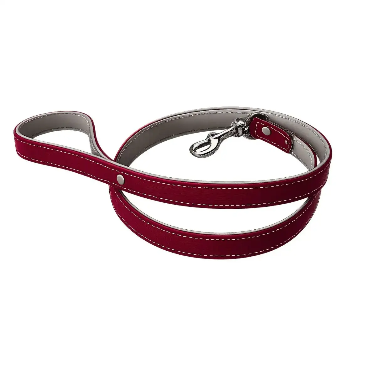 Jet Line Set In Pelle Bordeaux & Mercurio 2