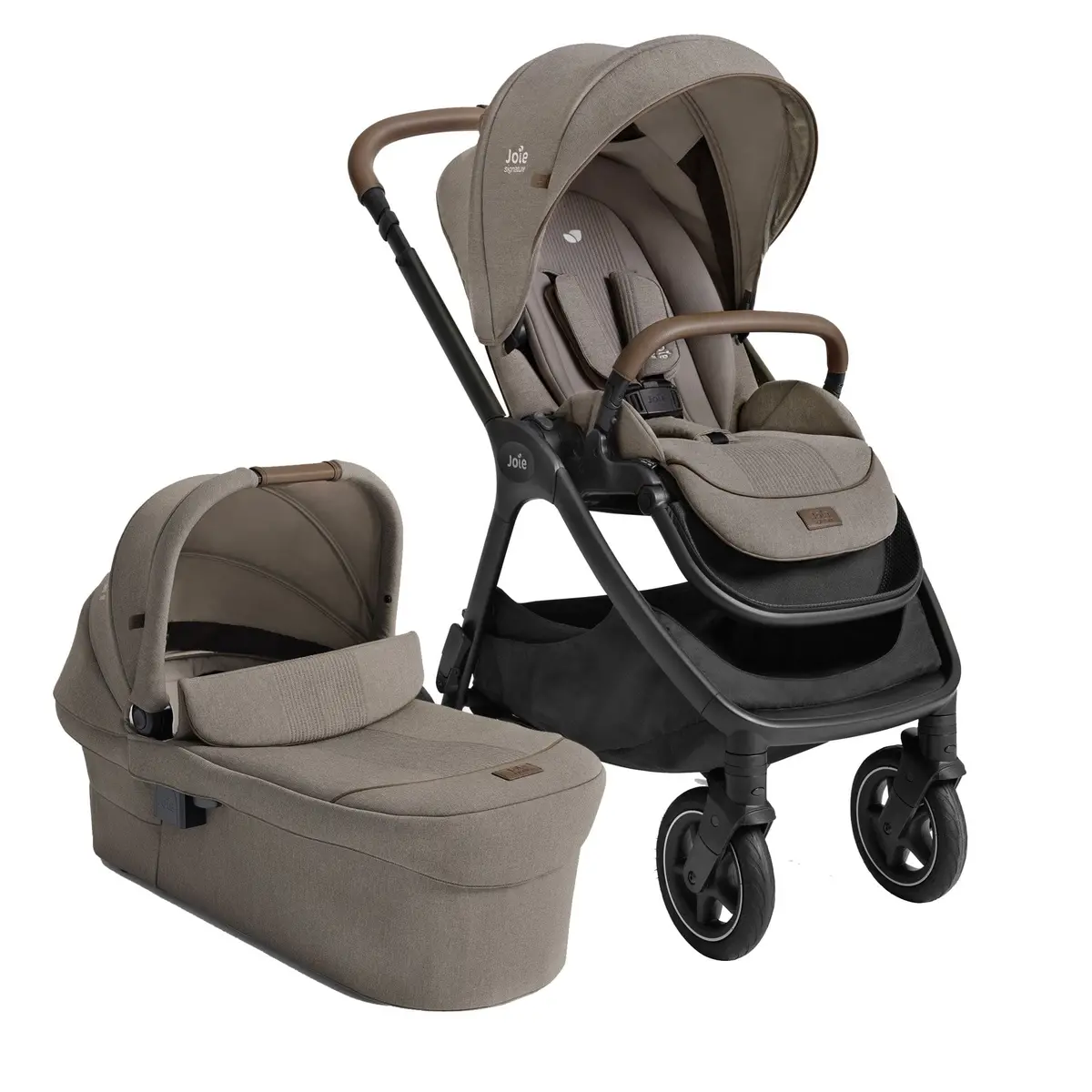 Joie Finiti Flex Pushchair & Ramble Xl Carrycot - Maple 1