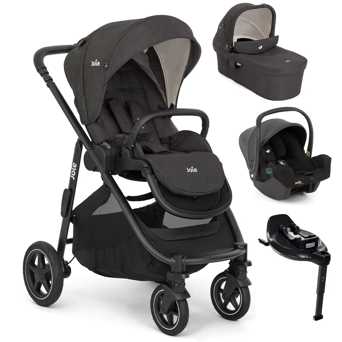 Joie Versatrax On The Go Encore Bundle - Shale 1