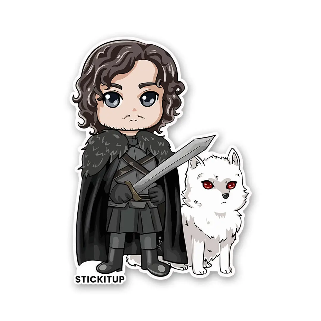 Jon Snow Sticker 1