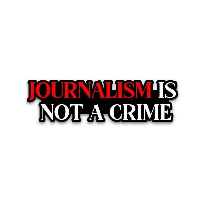 Journalism Bumper Sticker 2