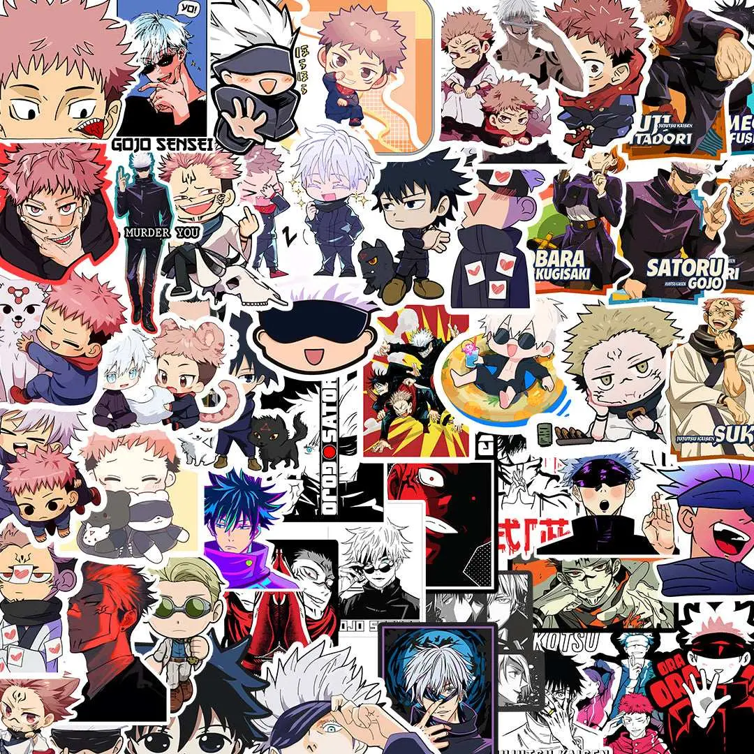 Jujutsu Kaisen Sticker Packs [50 Sticker] 1