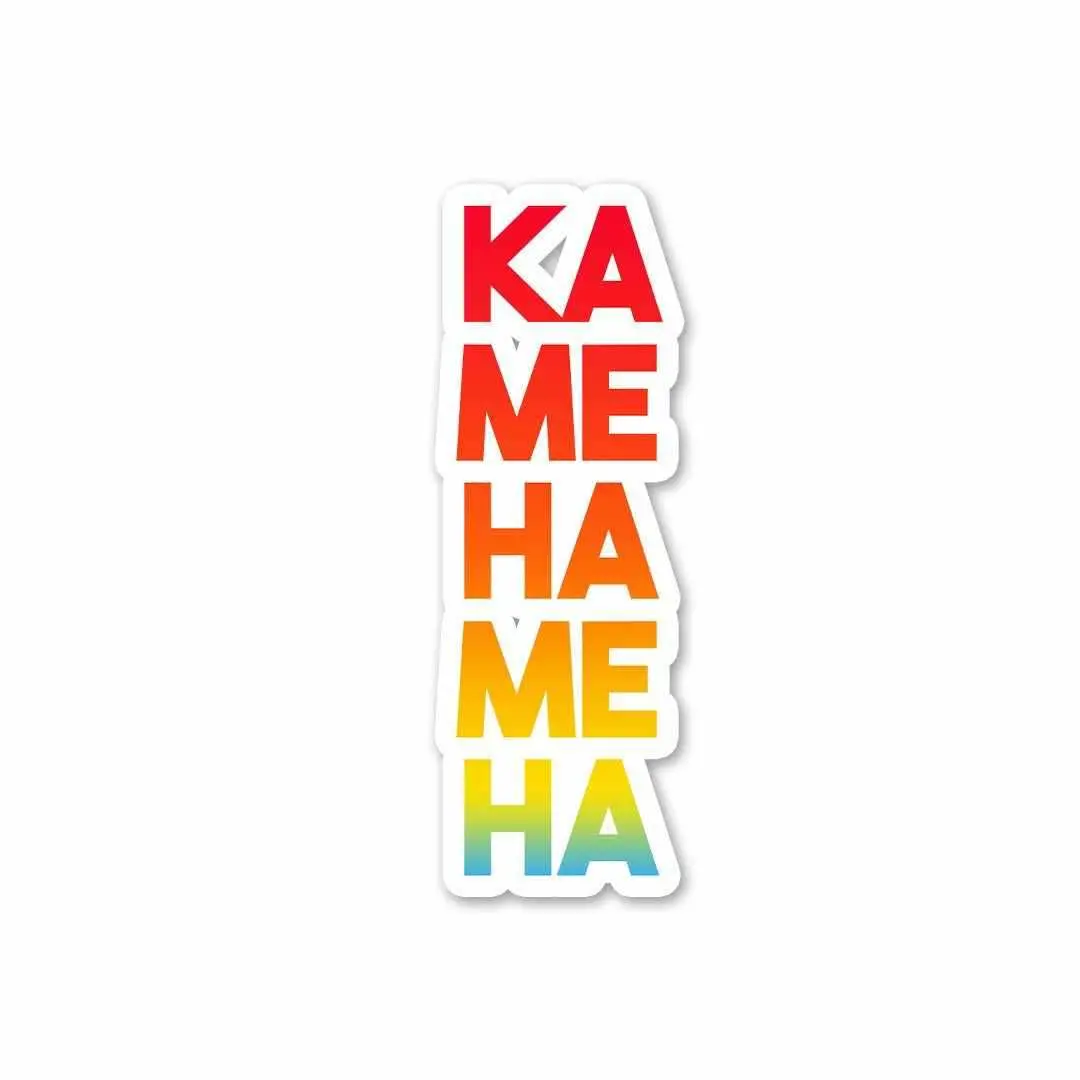 Ka-Me-Ha-Me-Ha Sticker 1