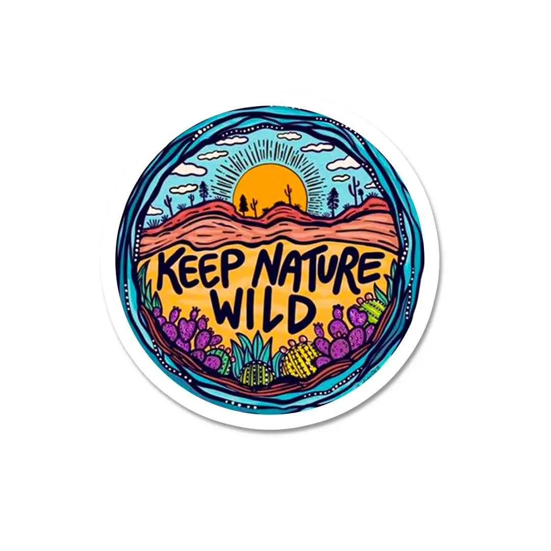 Keep Nature Wild Sticker 1