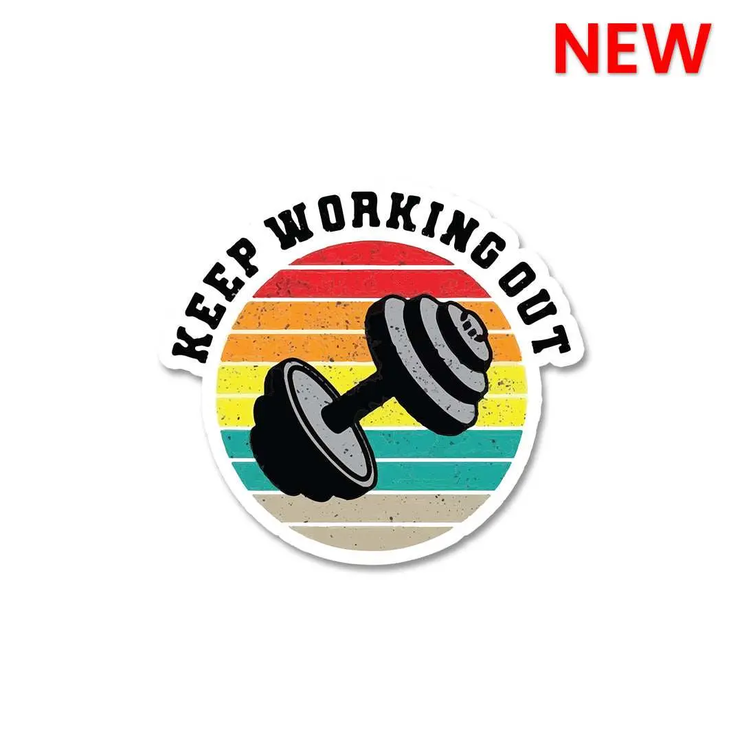 Keep Working Out Sticker 1