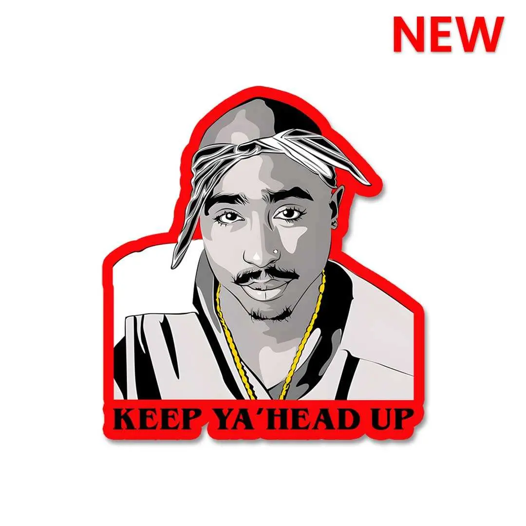 Keep Ya'head Up Sticker 1