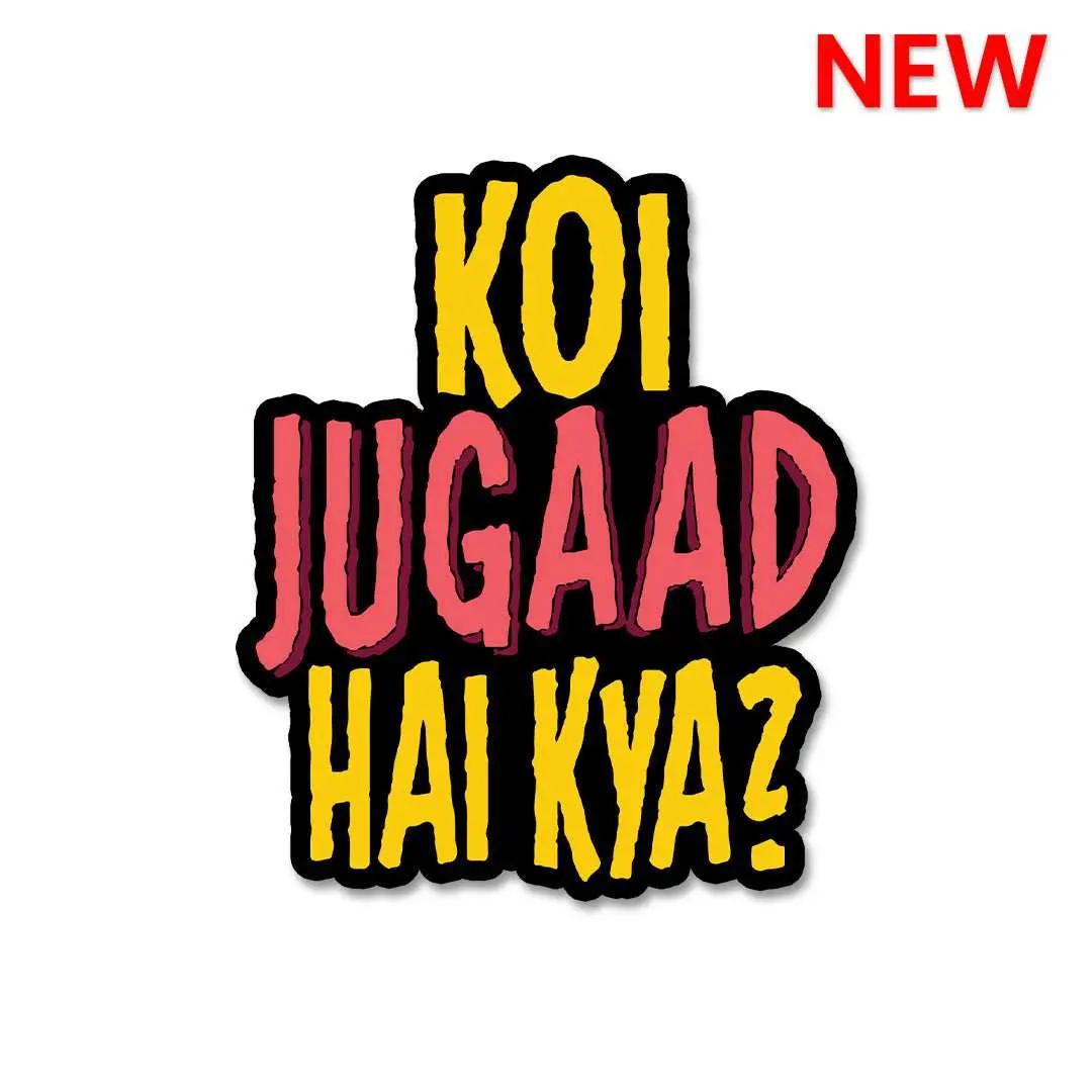 Koi Jugaad Hai Kya Sticker 1
