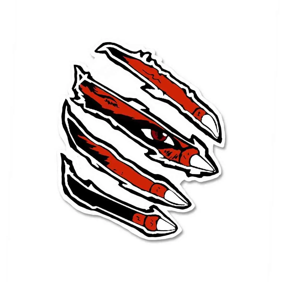 Kurama Scratch Sticker 2
