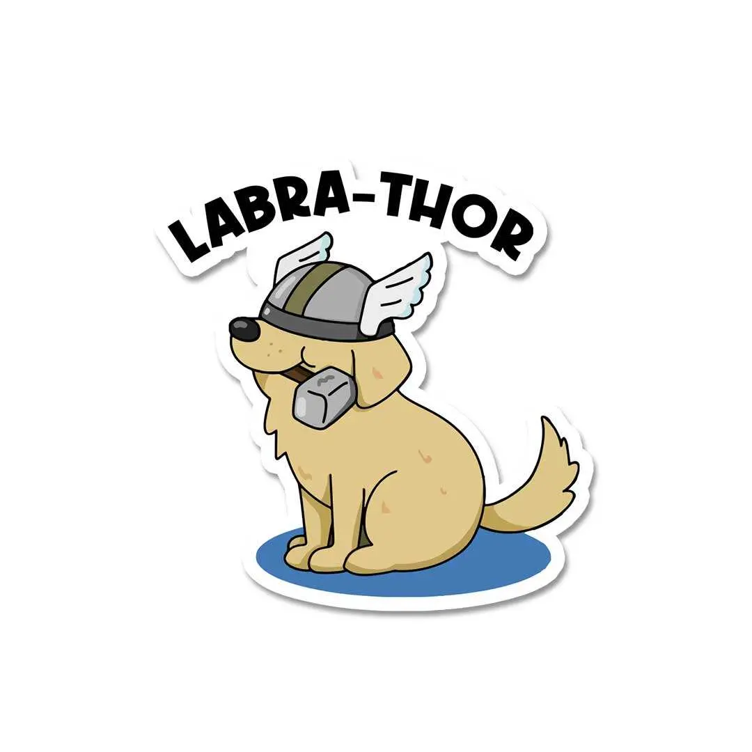 Labra-Thor Sticker 1