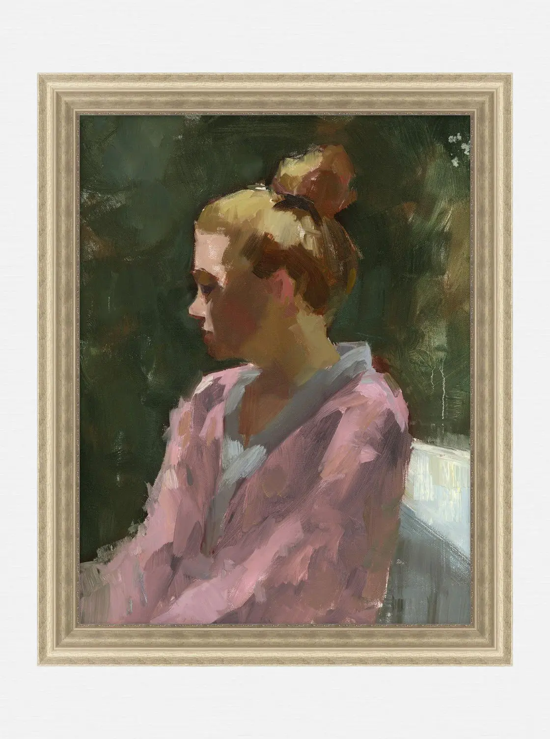 Lady In Garden 1 1