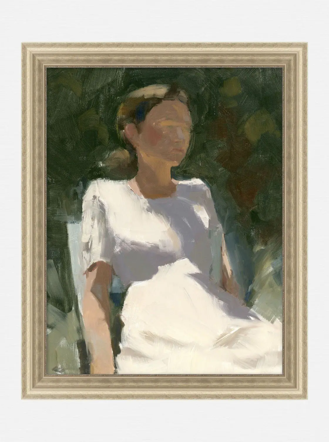 Lady In Garden 2 1