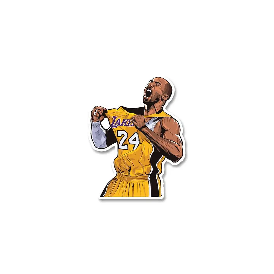 Lakers 24 Stickers 1