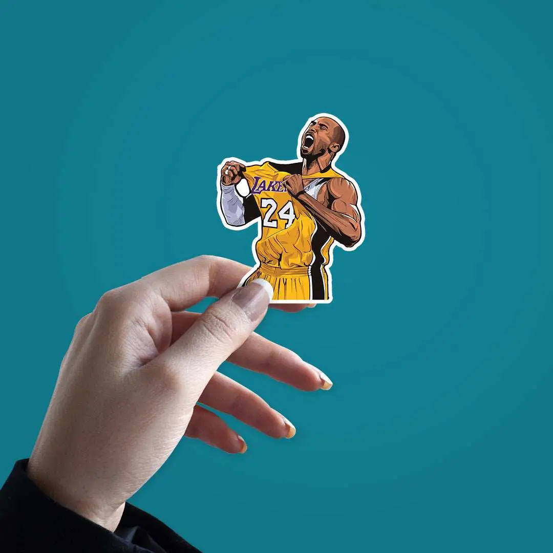 Lakers 24 Stickers 2