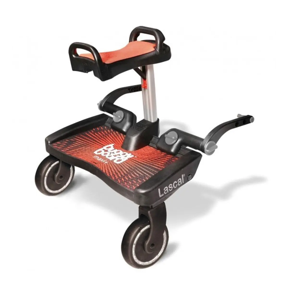 Lascal Maxi Plus Buggy Board And Saddle In Red 1