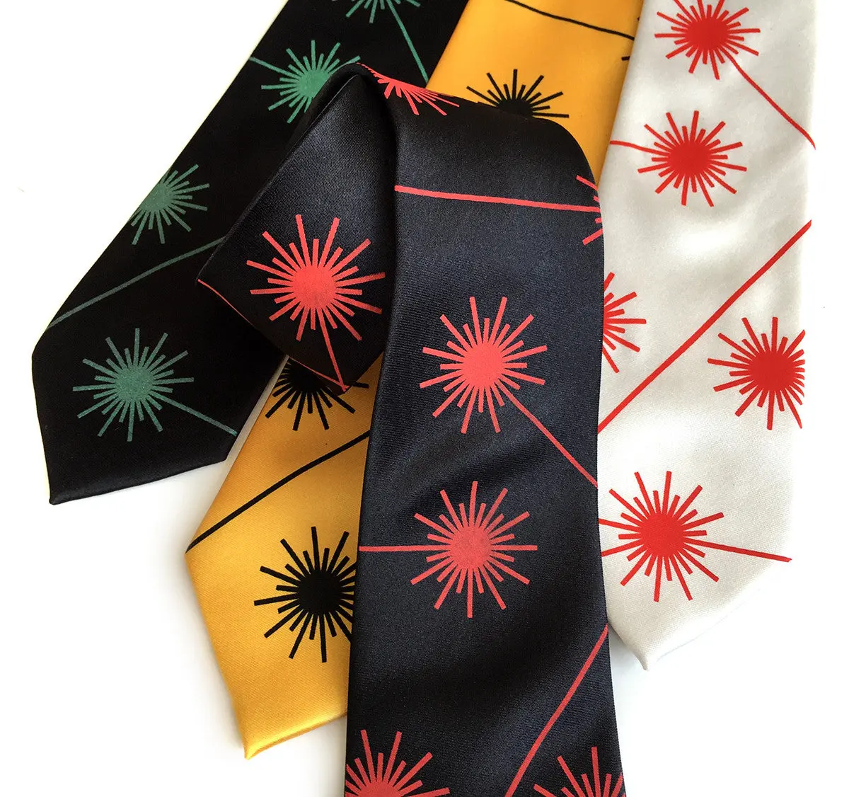 Laser Radiation Warning Necktie 1