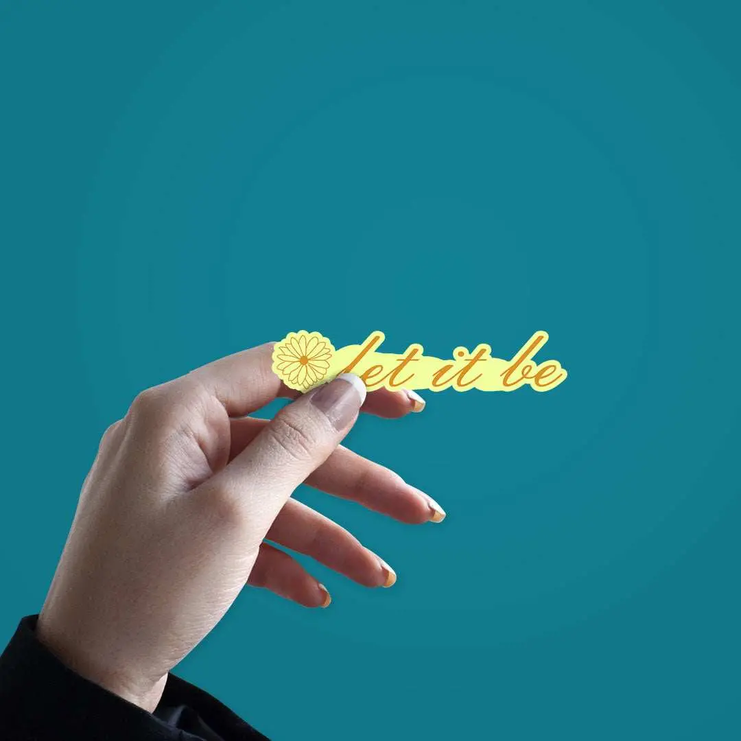 Let It Be Sticker 2