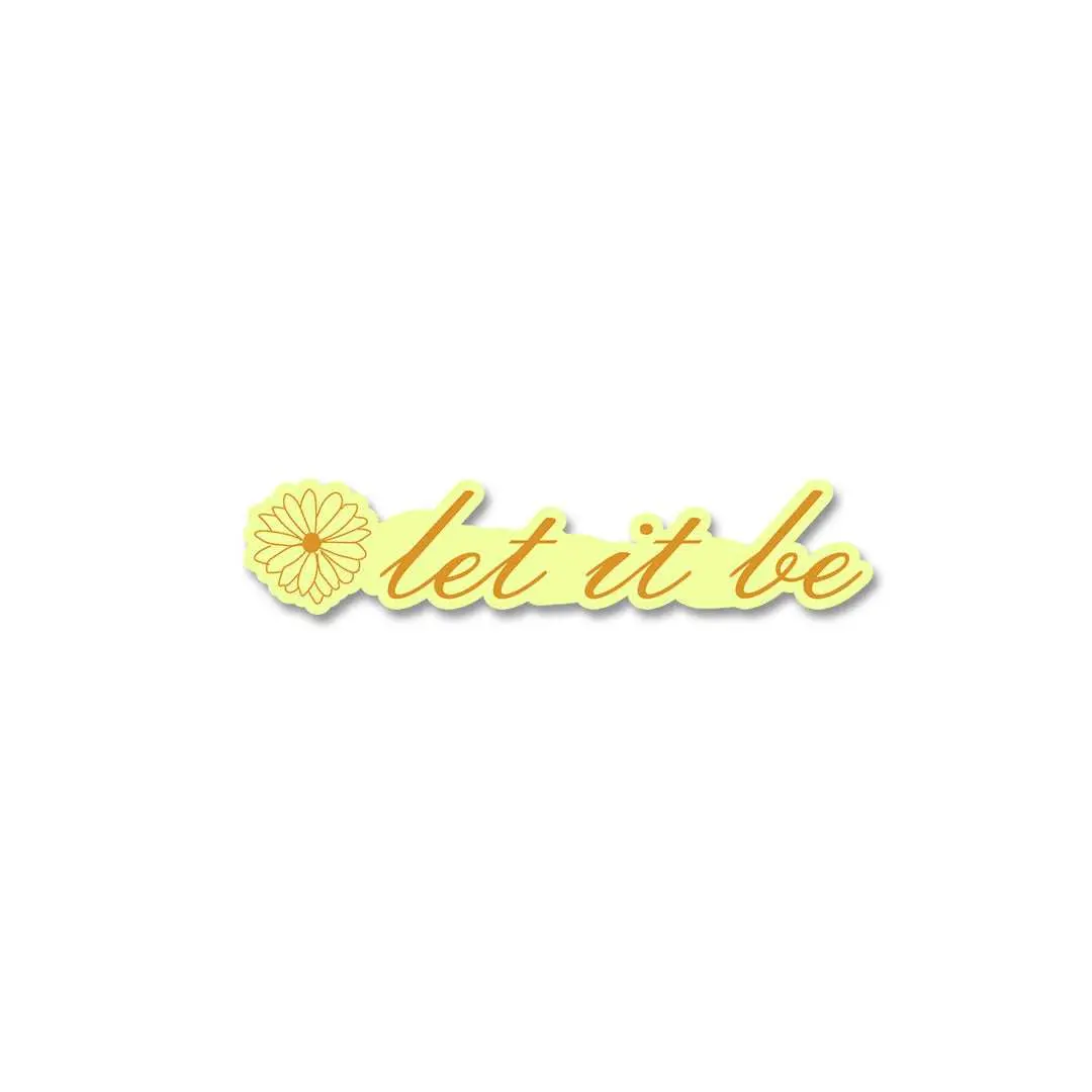 Let It Be Sticker 1