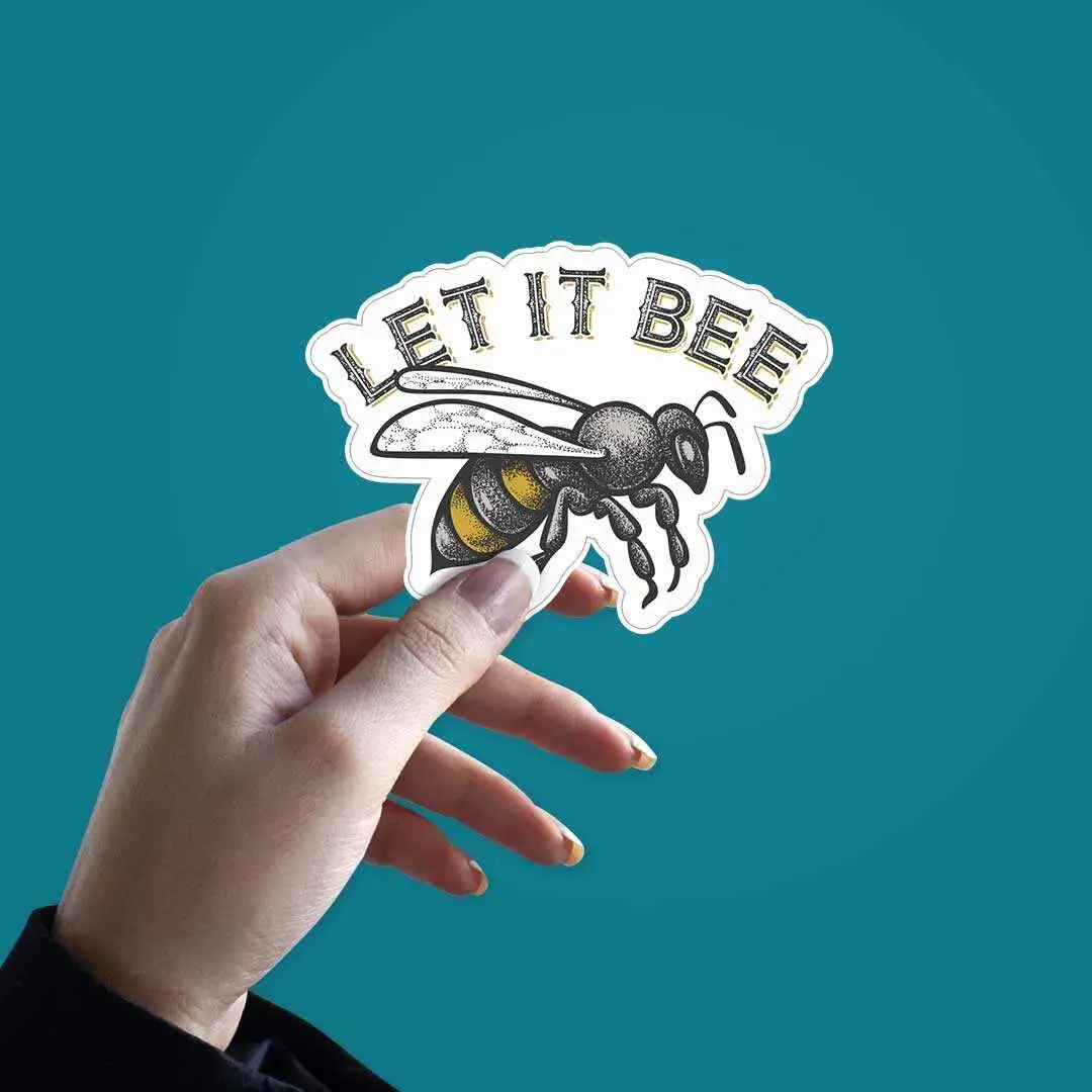 Let It *Bee Sticker 2