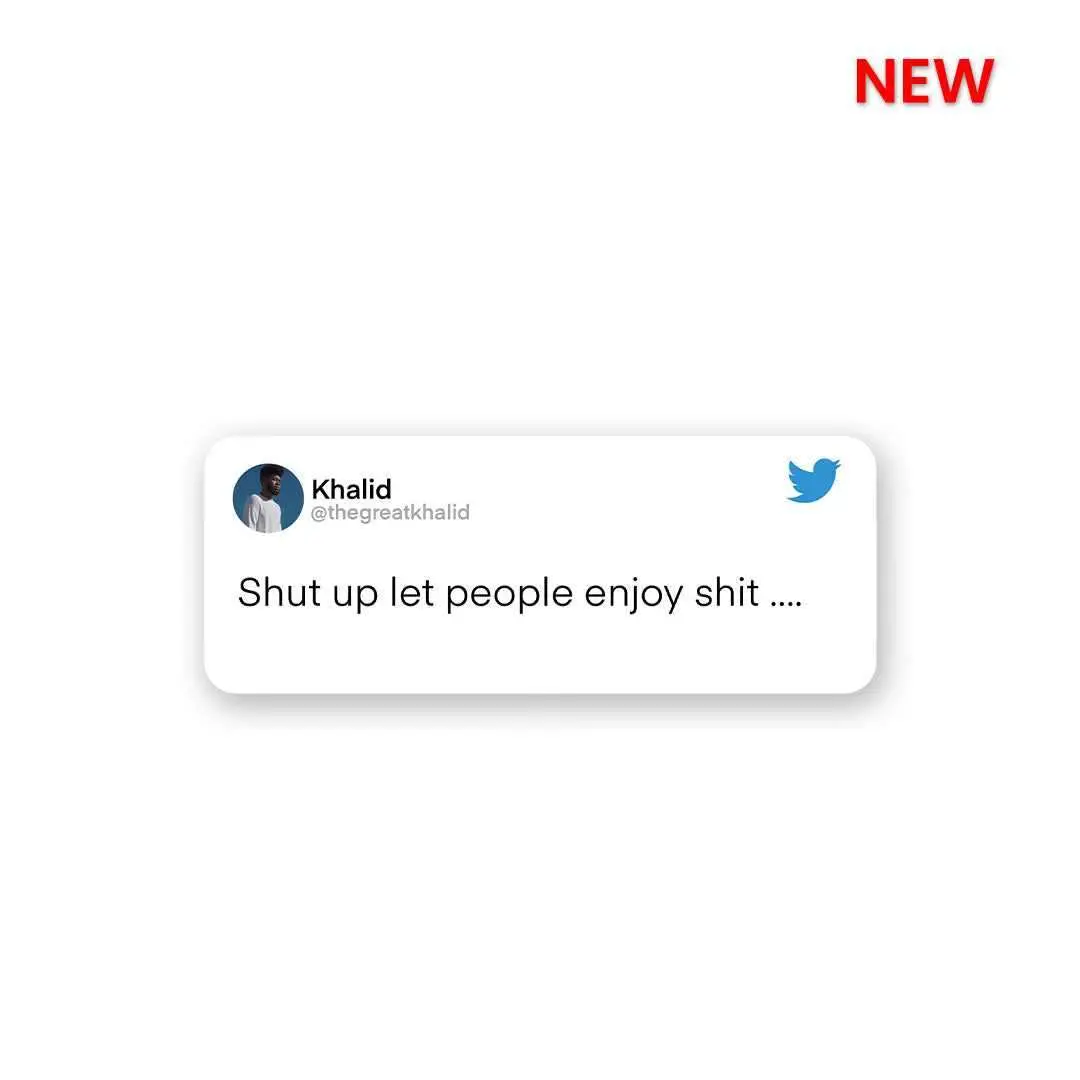 Let People Enjoy Shit Sticker 1