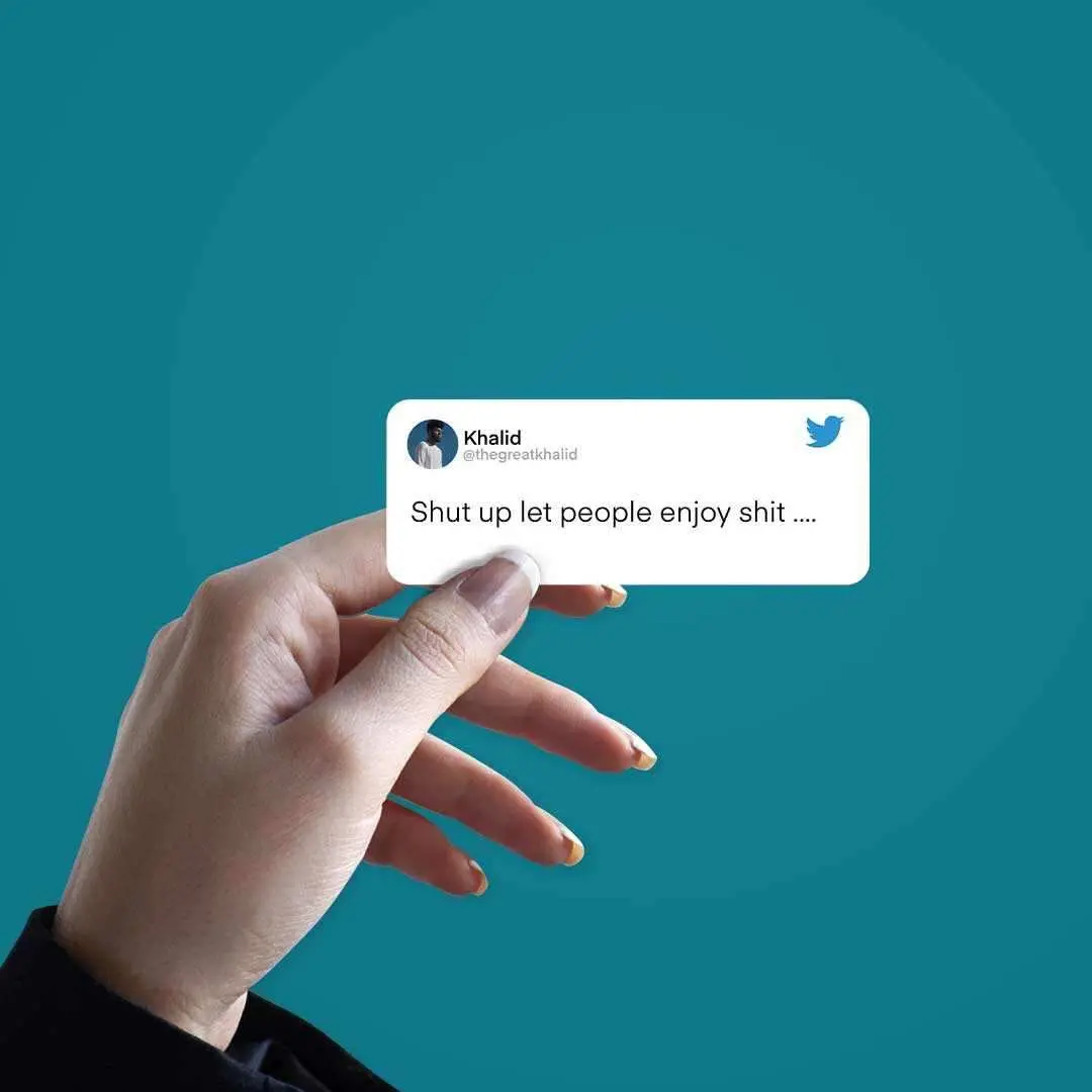 Let People Enjoy Shit Sticker 2