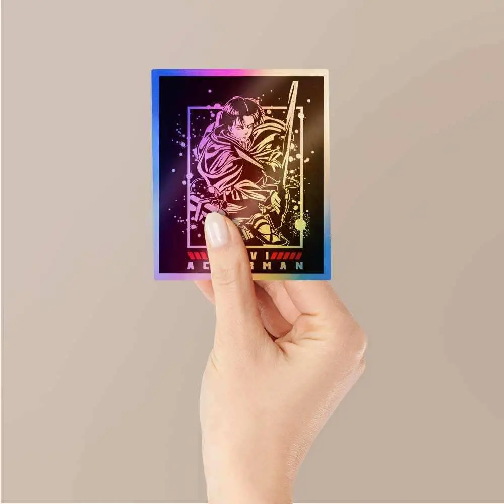 Levi Holographic Stickers 2